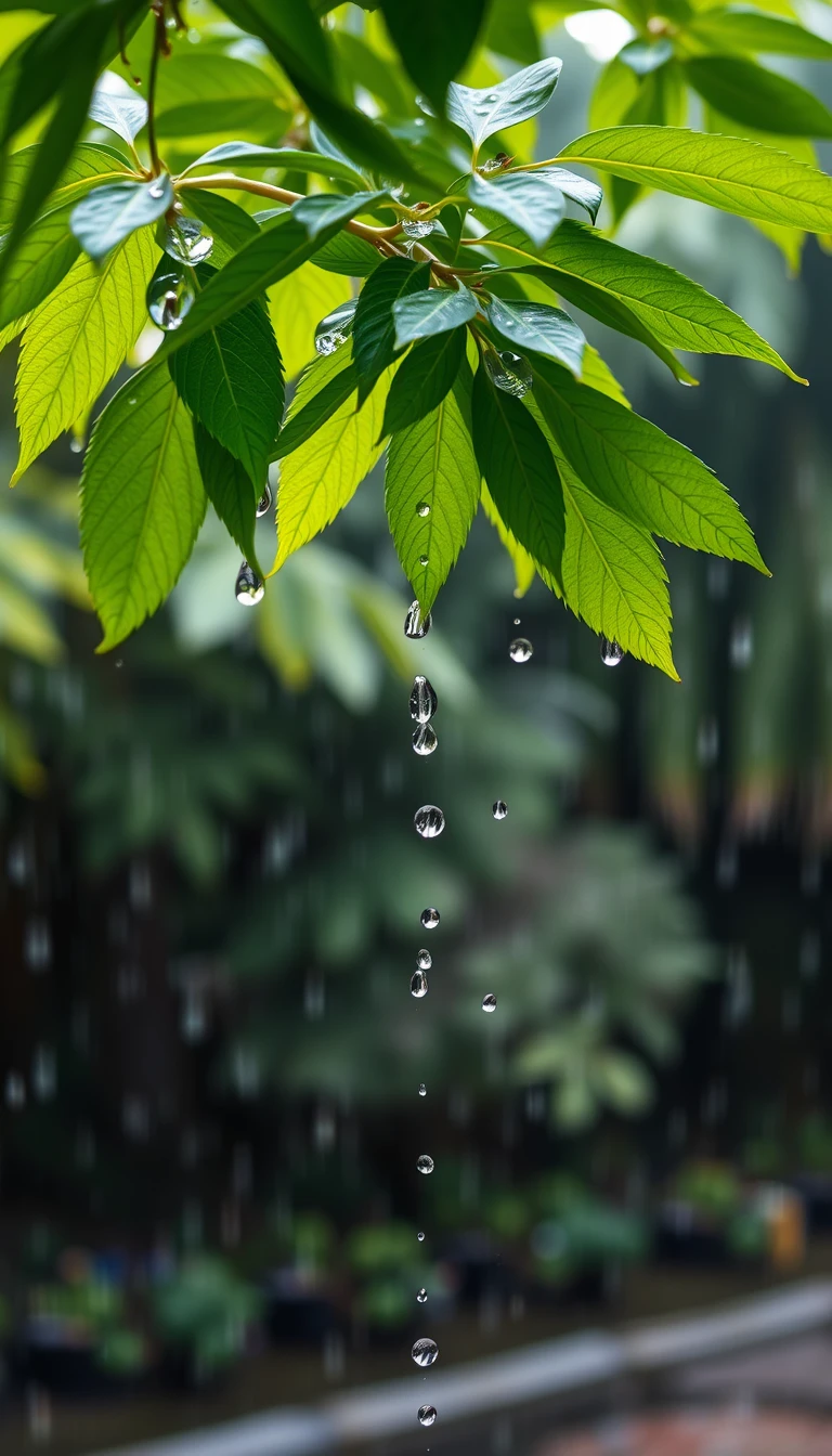 Rain 4k Phone Wallpaper