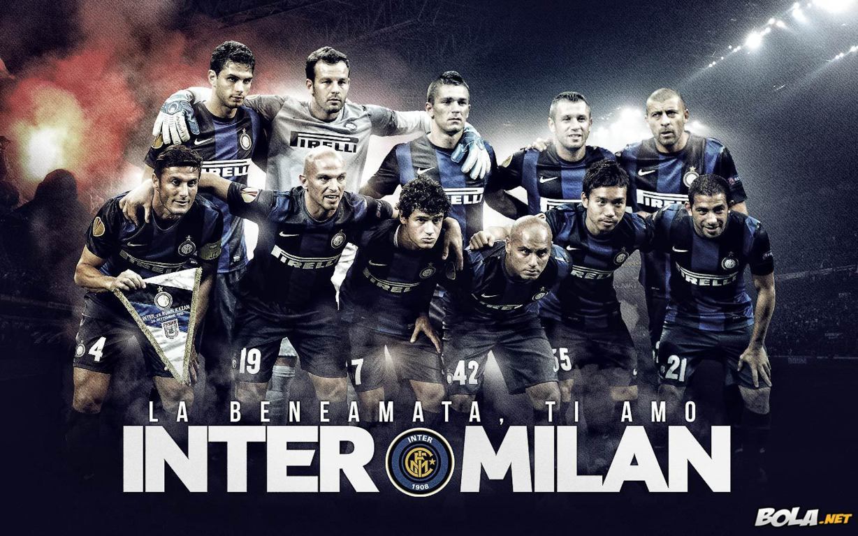 Inter Milan Team Squad Wallpaper HD Football