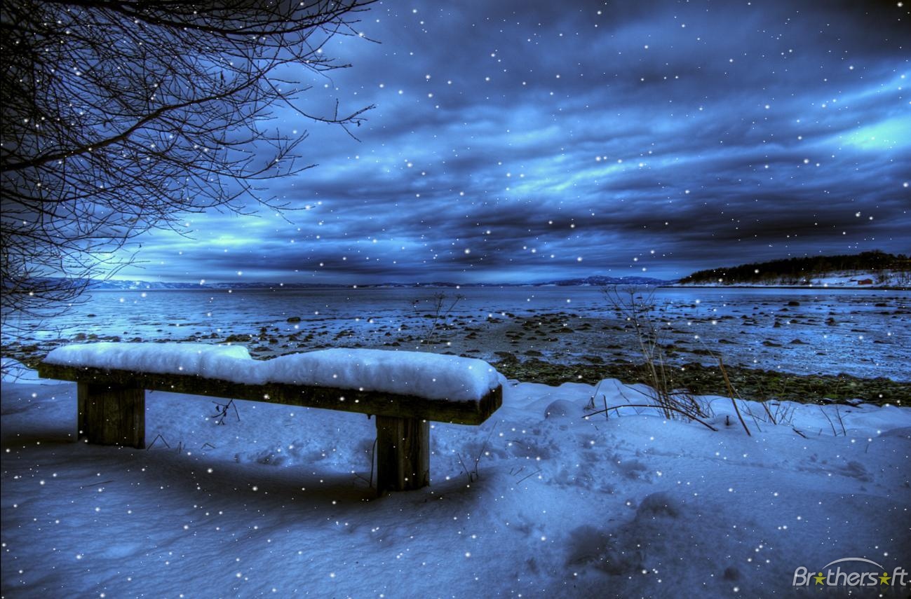 Cold Winter Animated Wallpaper