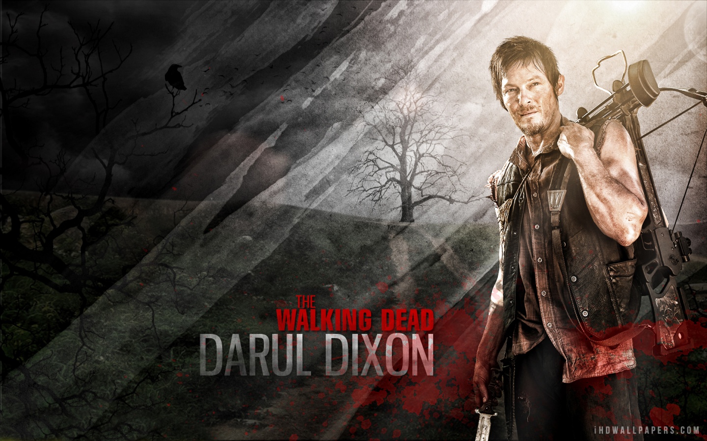 Daryl Dixon The Walking Dead HD Wallpaper IHD