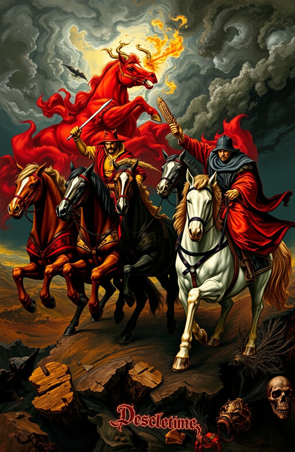 Four Horsemen Of The Apocalypse Wallpaper