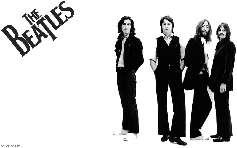 The Beatles Wallpaper by KidsleyKreations on