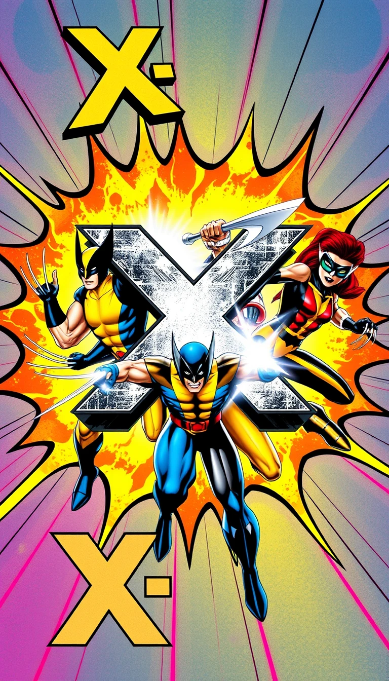 X Men Phone Wallpaper