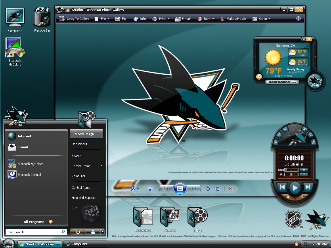 Impulsedriven San Jose Sharks Desktop