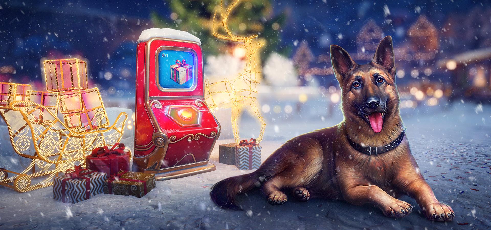 Holiday Ops Mans Best Friends World of Tanks
