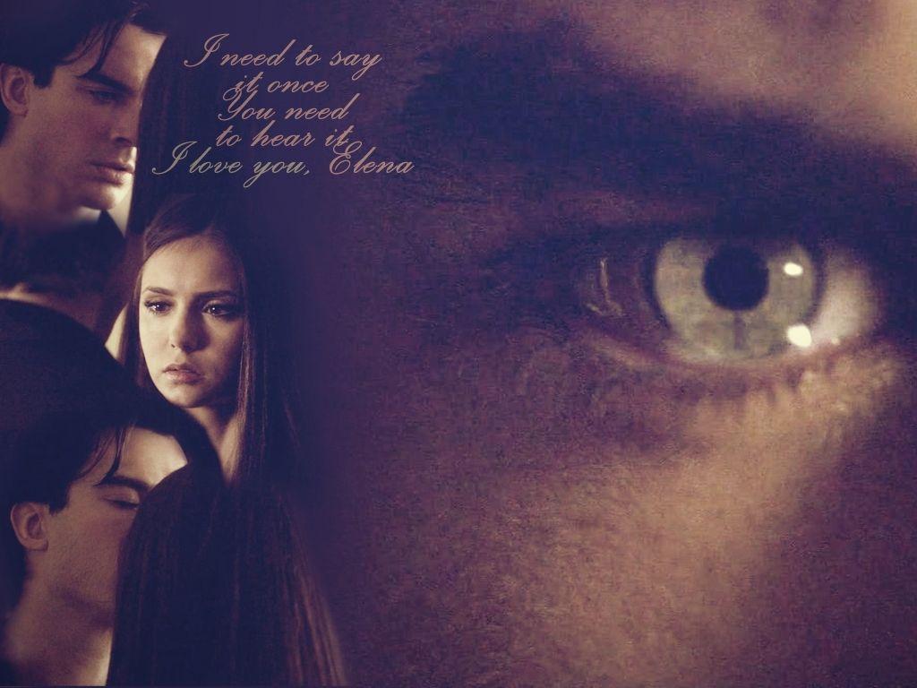Damon And Elena Wallpaper