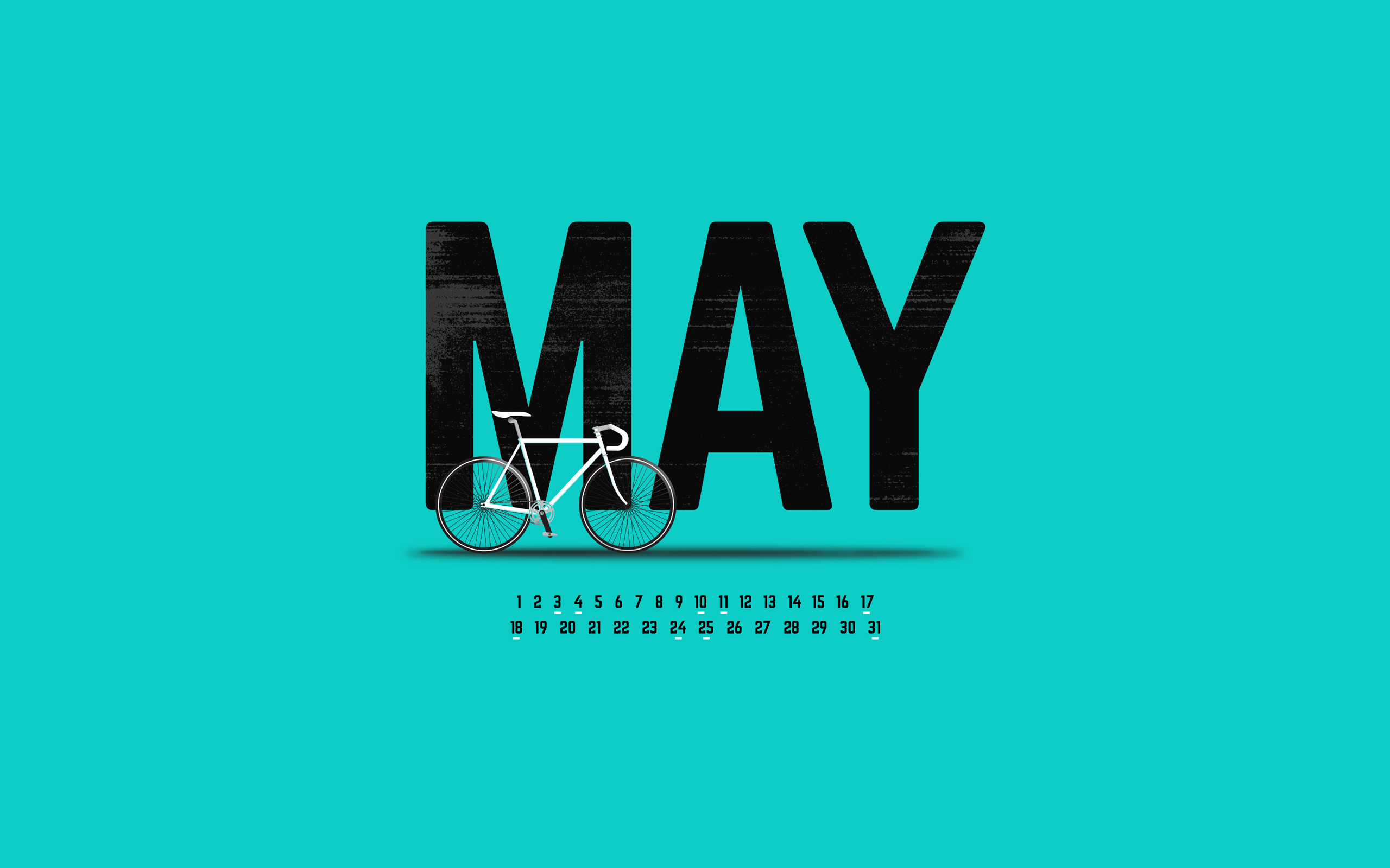 May 2014 Mobile and Desktop Calendar Wallpaper