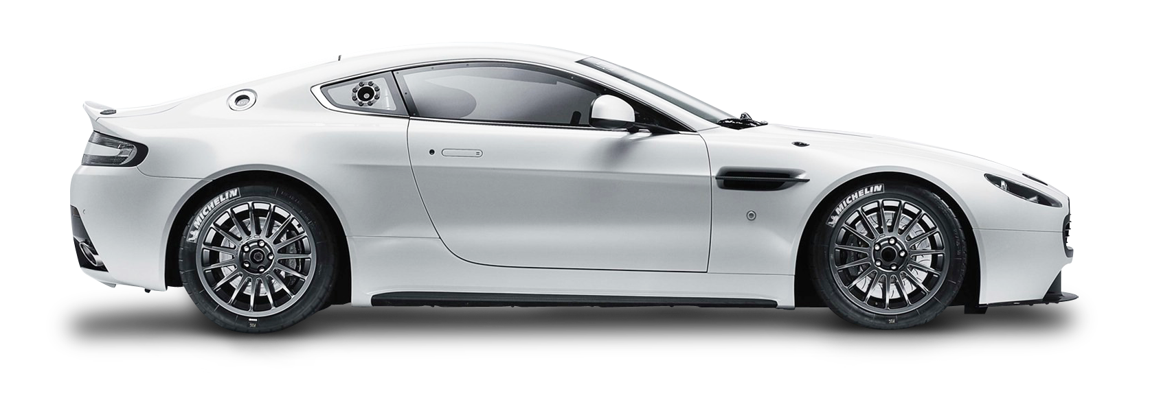 Aston Martin Vantage Gt4 White Car Png Image Purepng