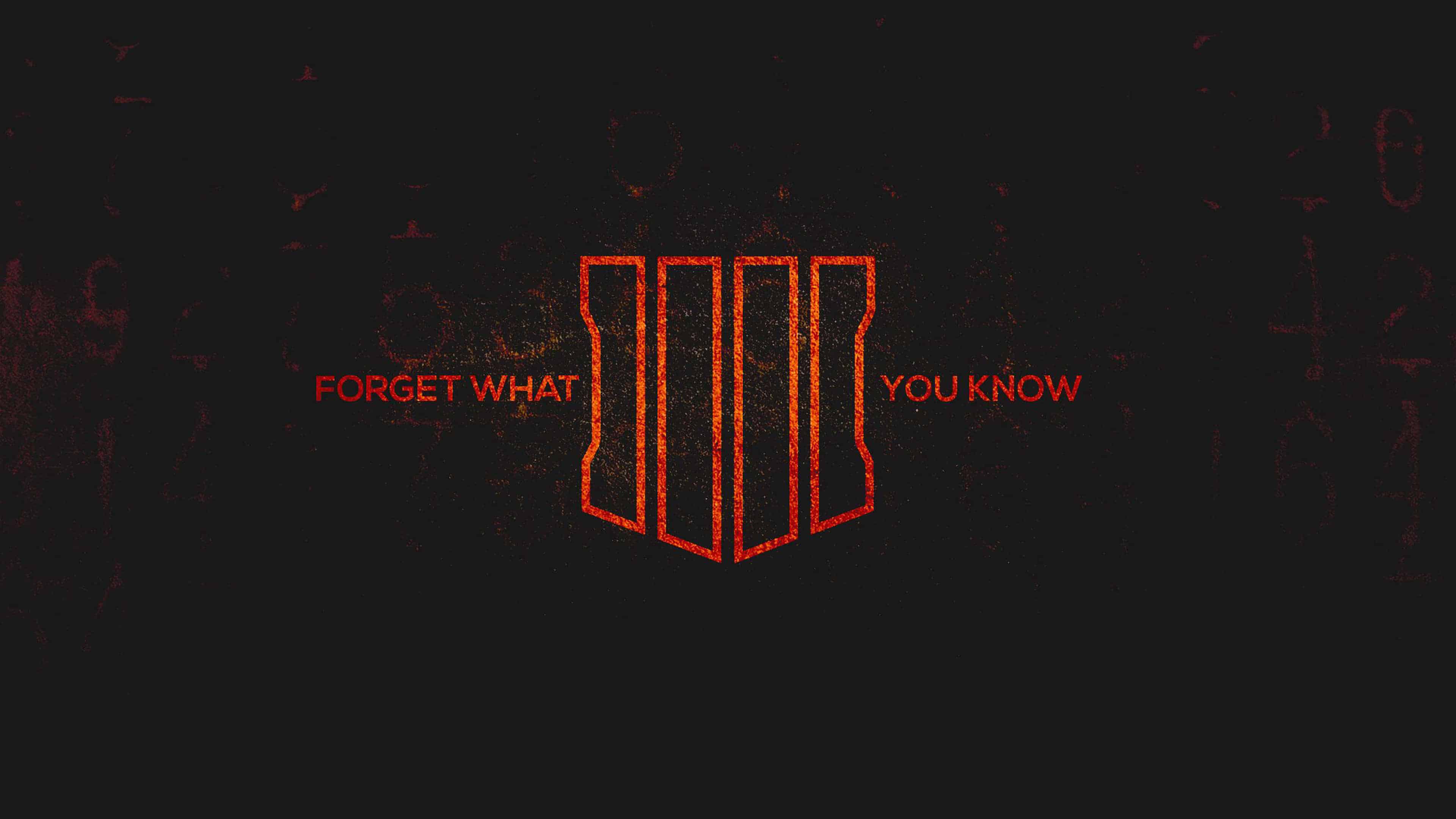 Call Of Duty Black Ops Forget What You Know UHD 4k Wallpaper
