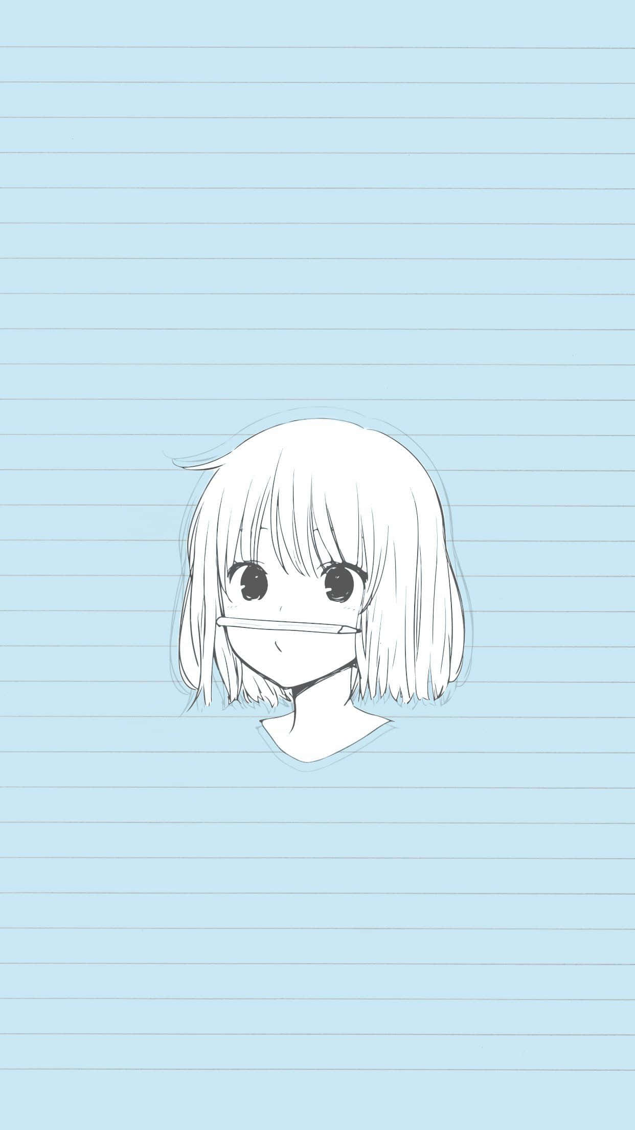 Anime Drawing Background Wallpaper