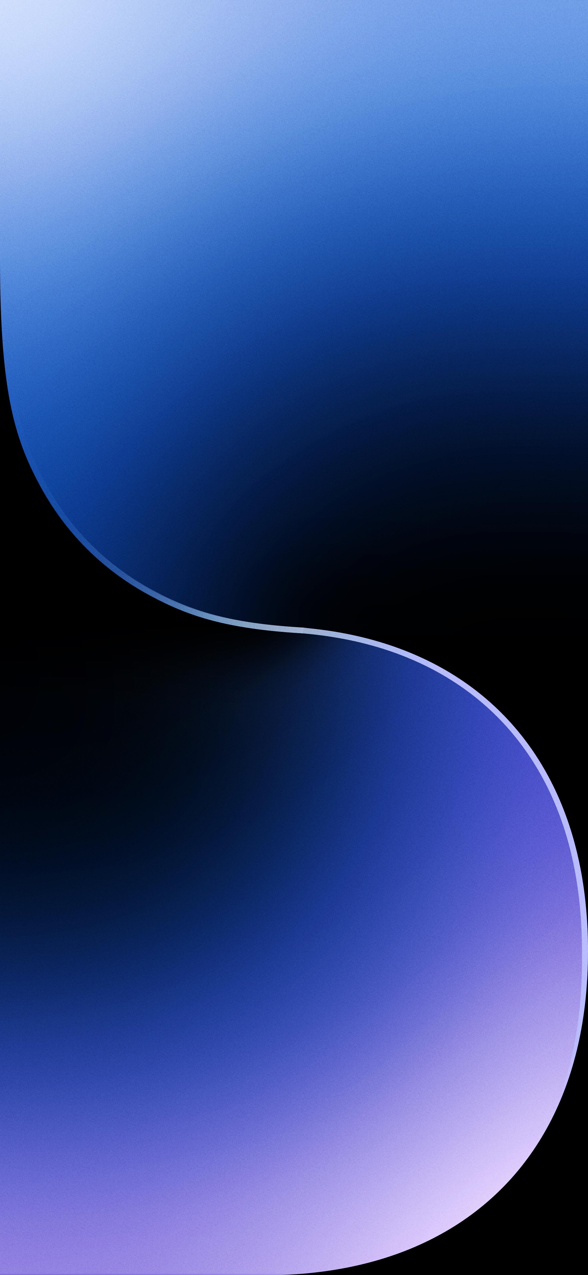iPhone Pro Concept Wallpaper Ocean Blue Central