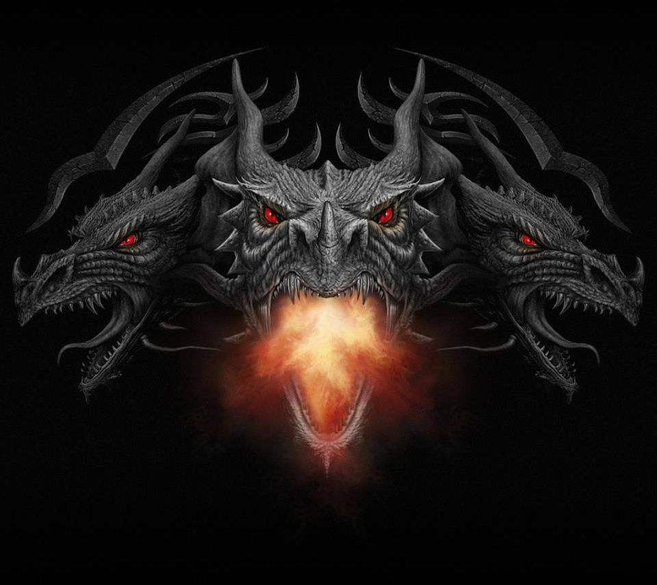 Dragon Head Wallpaper Background