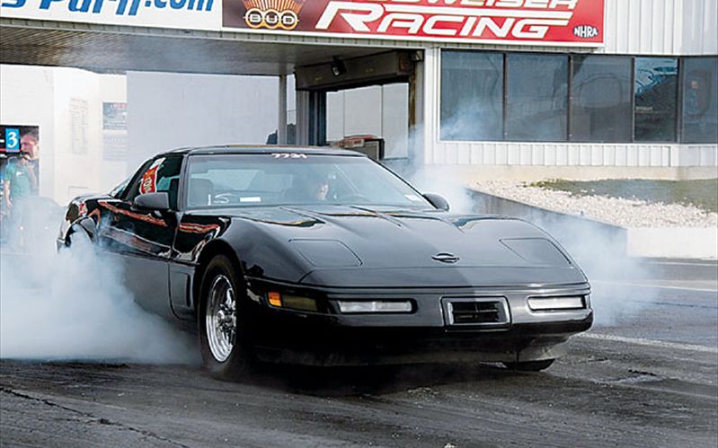 Corvette Challenge Burnout