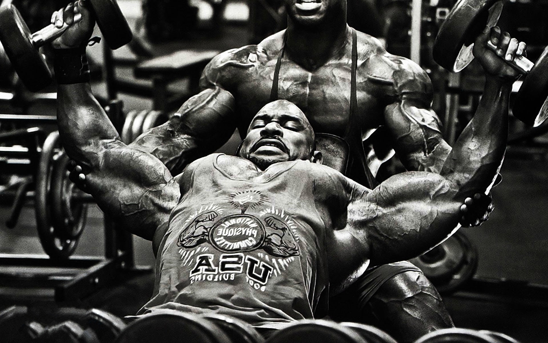 HD Bodybuilding Background Wallpaper