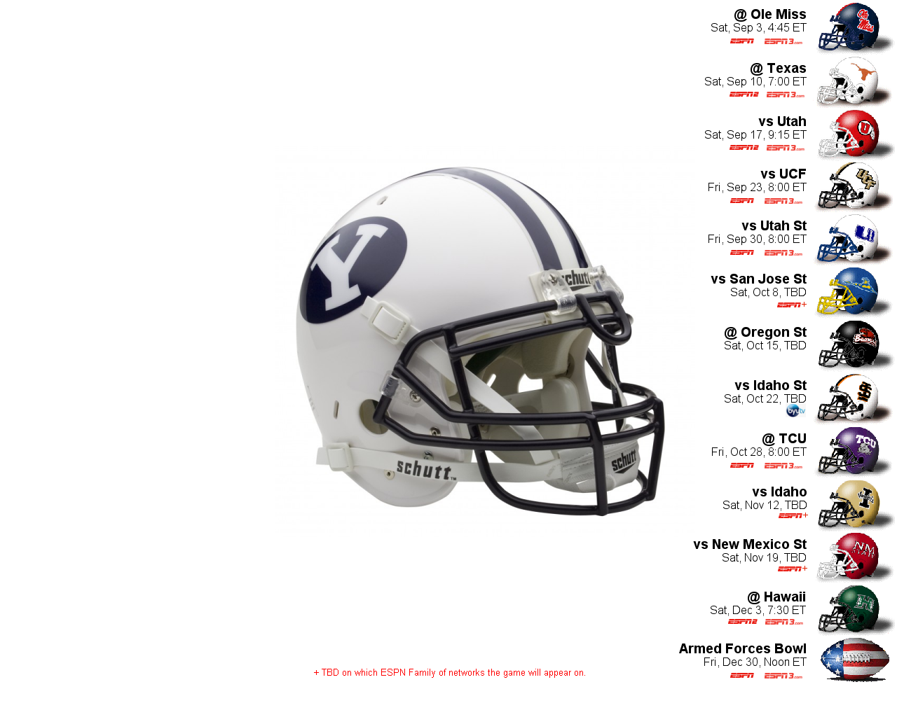 2015 Byu Football Schedule Backgrounds