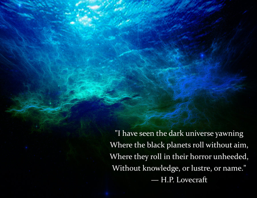 Lovecraft Wallpaper Quote By