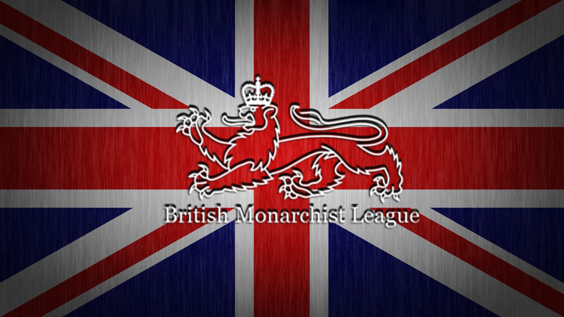 Британская Империя арт с флагом