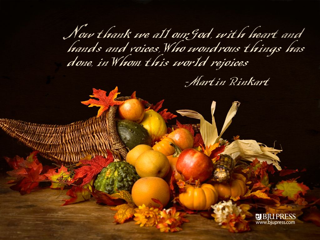 Happy Thanksgiving Religious Wallpaper Top