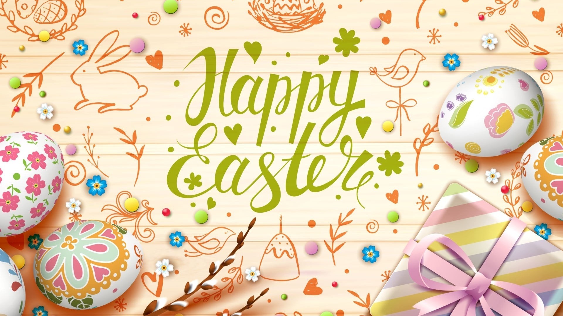 Download 1920x1080 Happy Easter Wallpapers for Widescreen 1920x1080