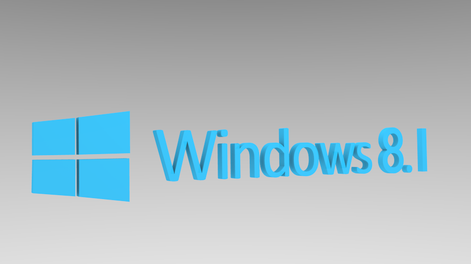 3D Windows 81 logo by Emerald Dylan Kyle 3 on