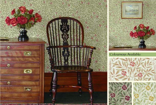 Charles Rupert Designs Historic Wallpaper And Fabrics