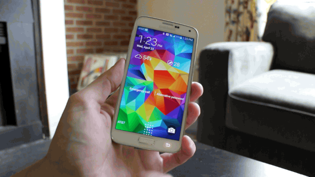 How To Set Up The Galaxy S5 S Fingerprint Scanner Phandroid