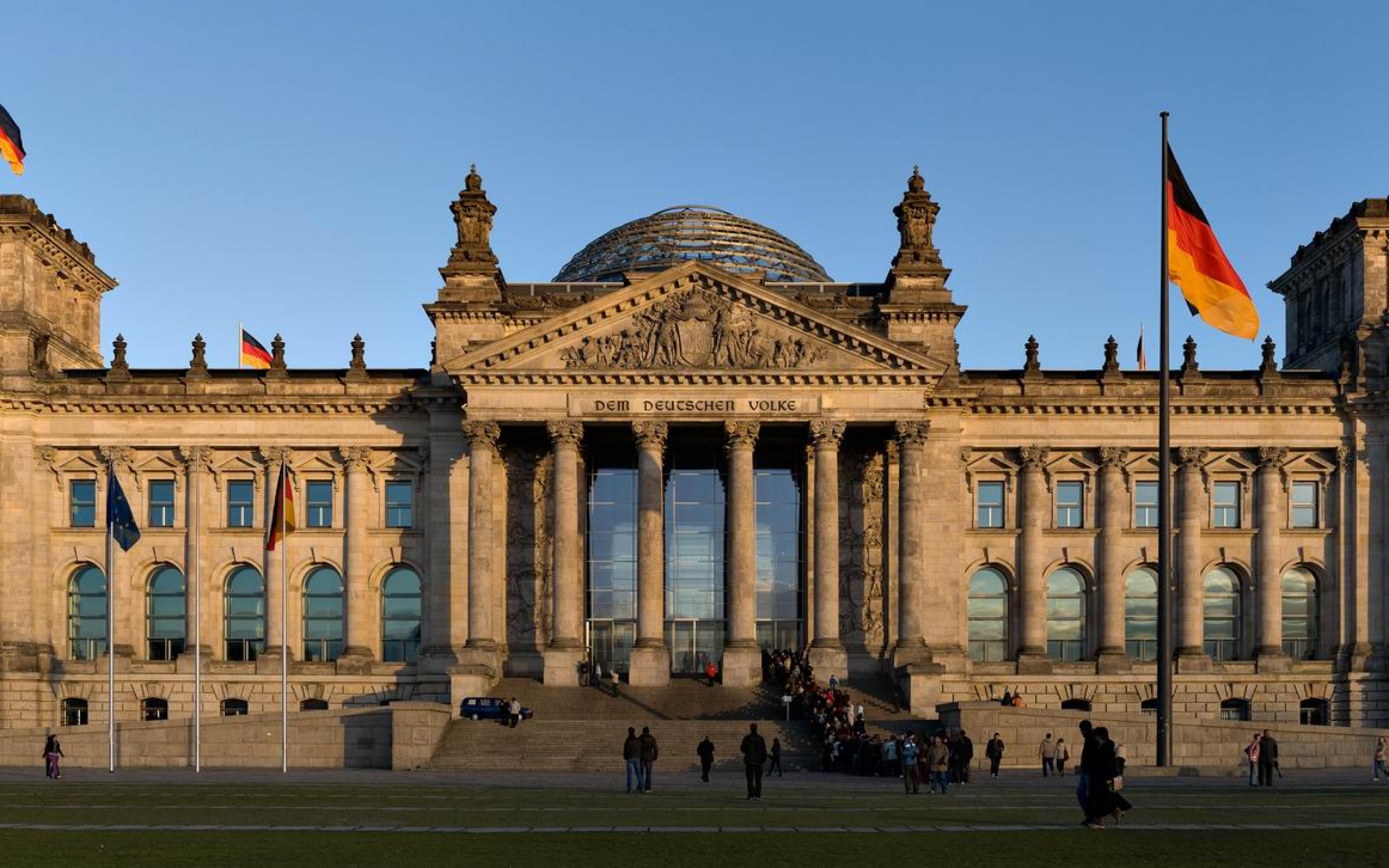 Destinations Berlin Reichstag Building City Germany Wallpaper