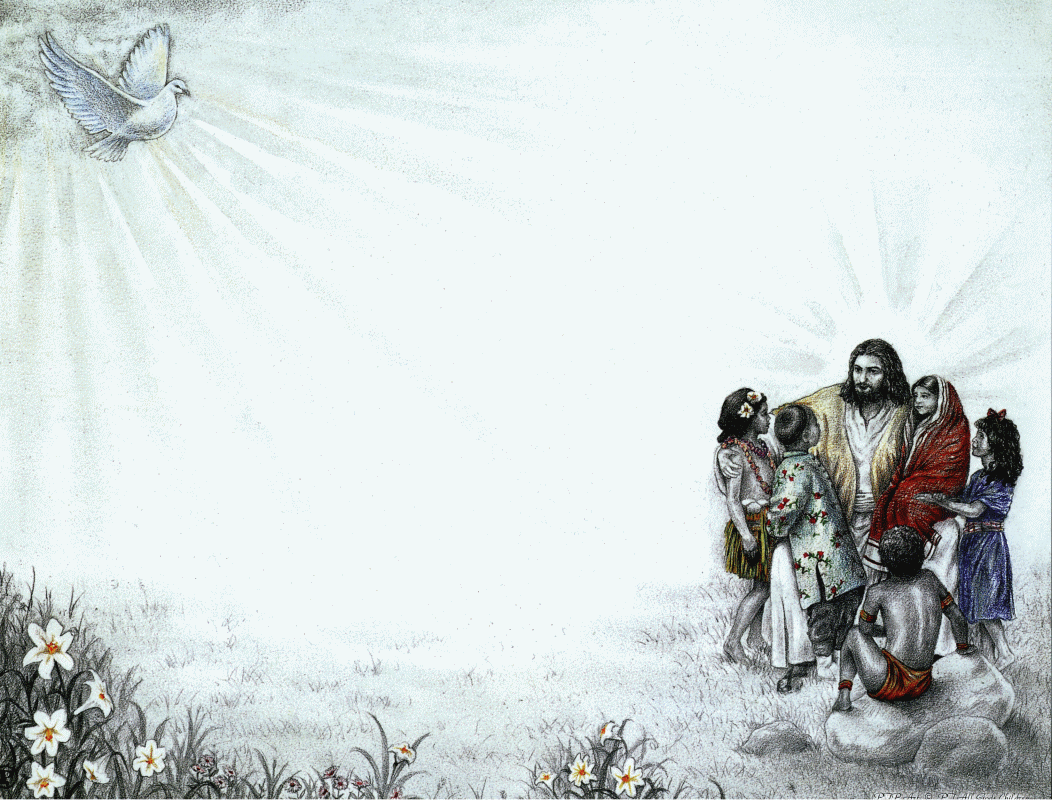 Christmas Background Jesus