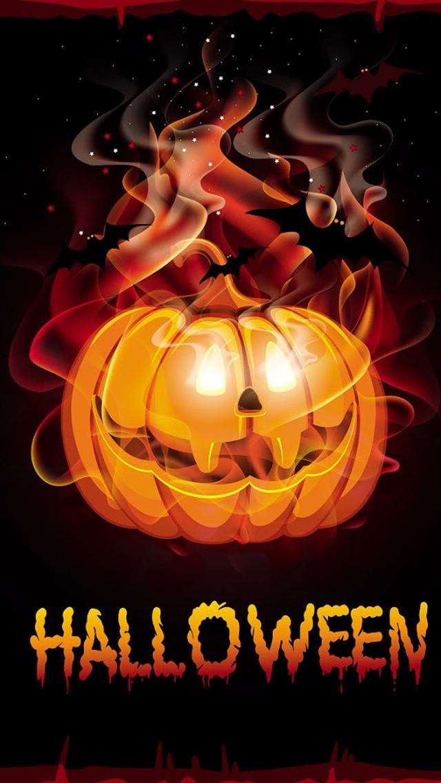 Halloween Top iPhone Wallpaper