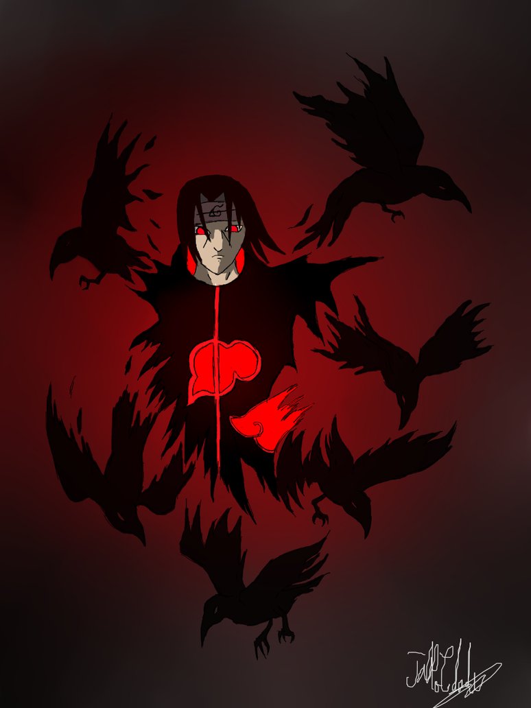 Itachi Crow Clons By Neometalero