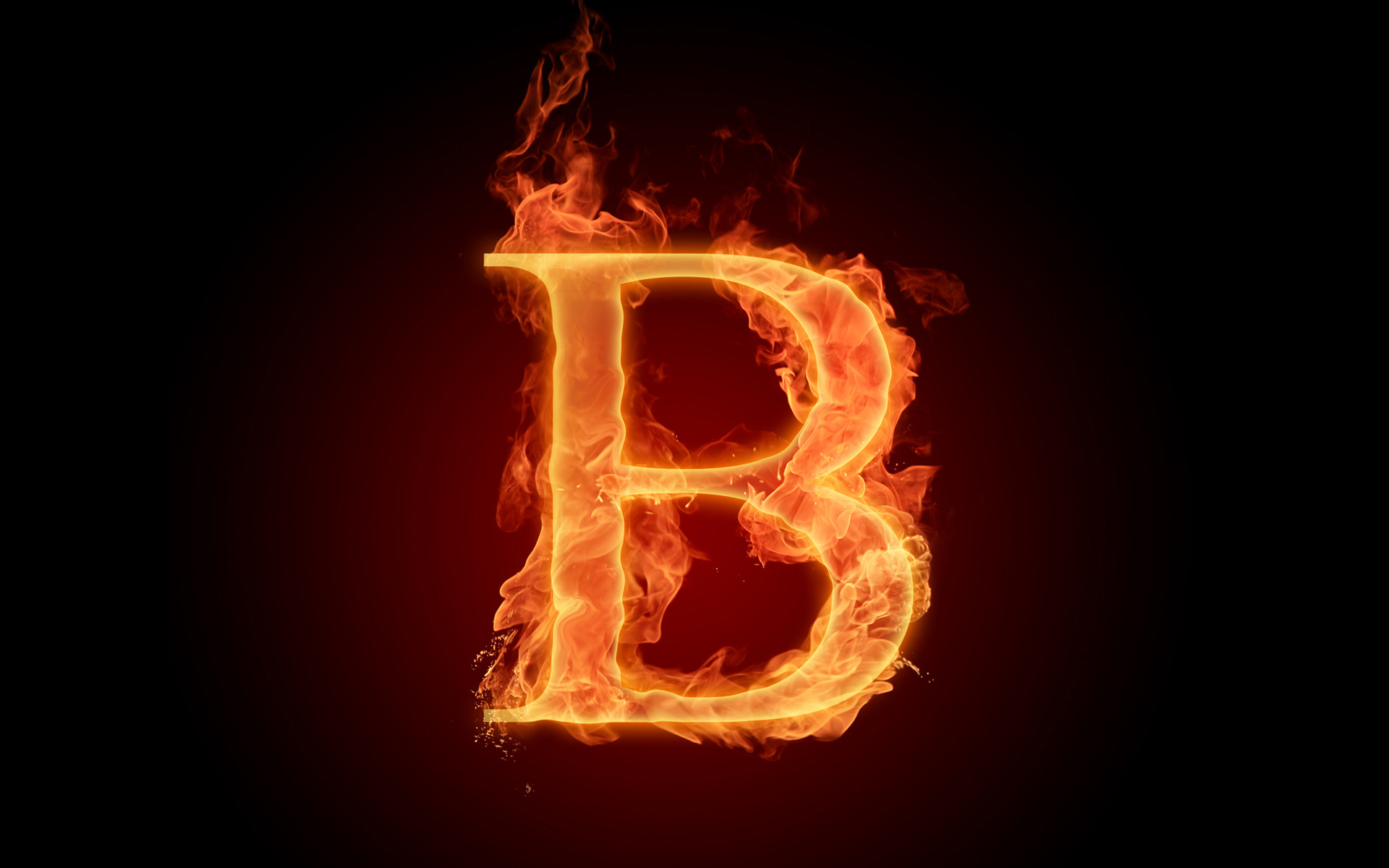The fiery English alphabet picture B Wallpapers   HD Wallpapers 73616