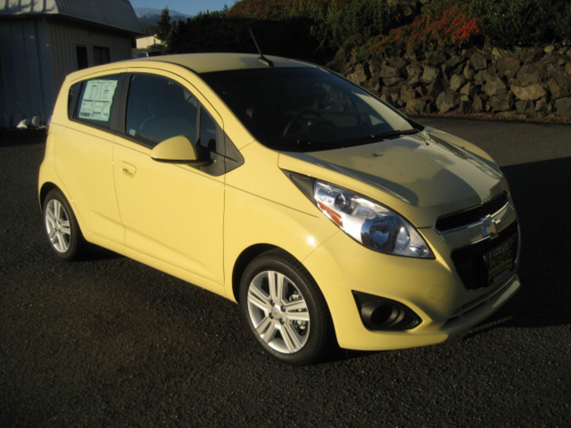 Chevy spark light yellow 2014 Chevrolet Spark Ls Manual Yellow In 640x480