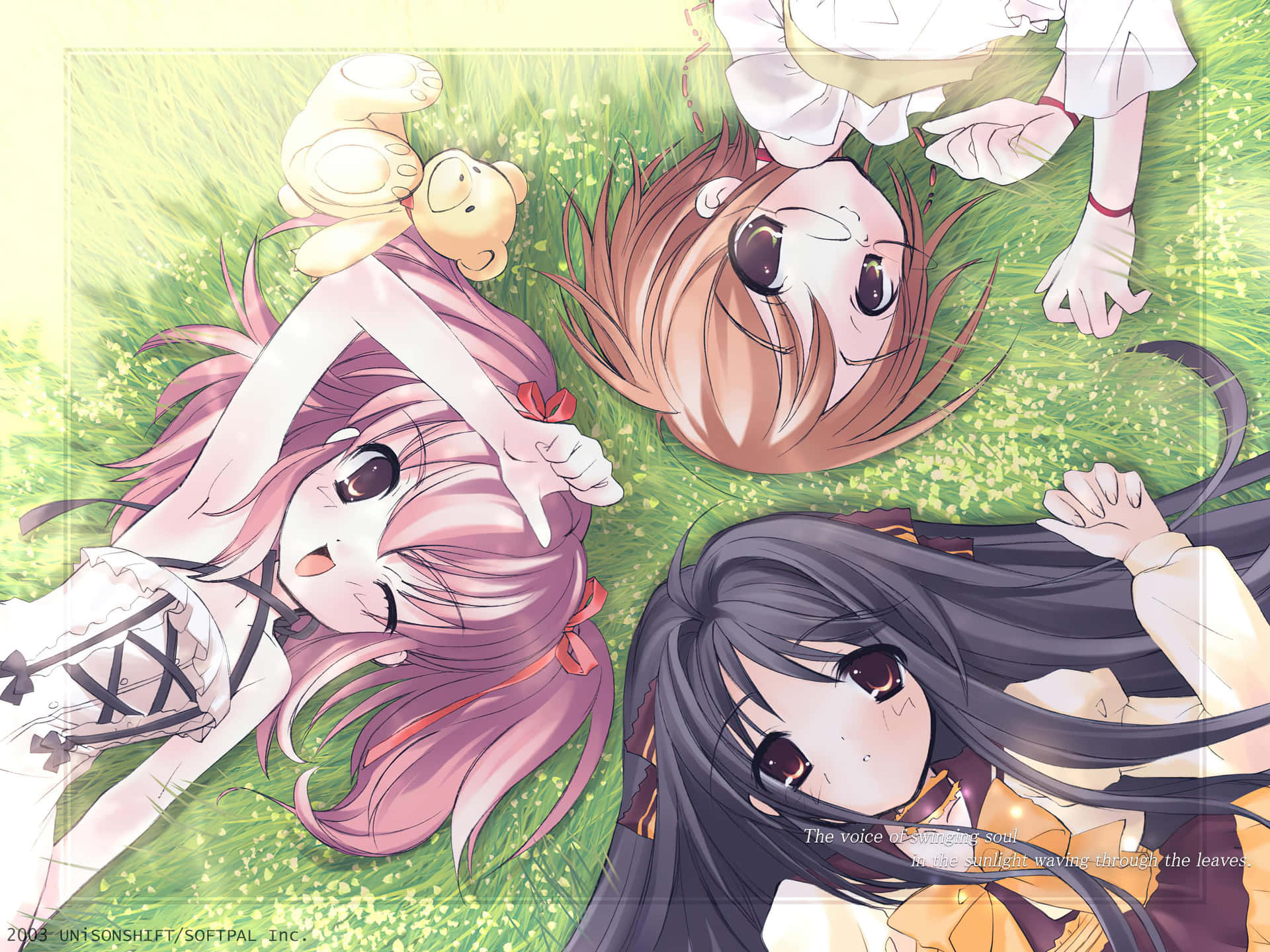 A Group Of Friends Enjoying The Outdoors Wallpaper