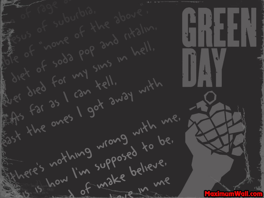 Clubs Green Day Image Title Wallpaper