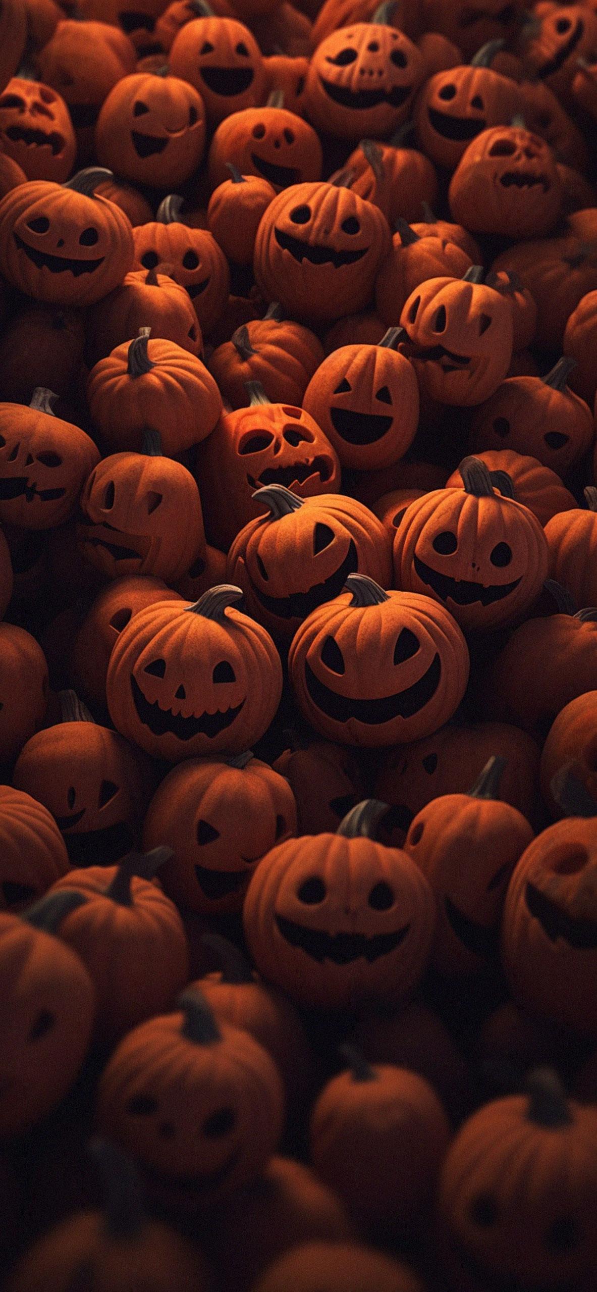 Funny Halloween Wallpaper Pumpkin