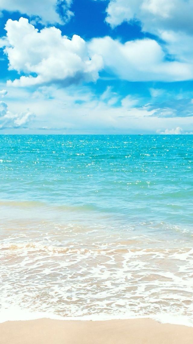Download Blue Sea Water Relaxing iPhone Wallpaper  Wallpaperscom