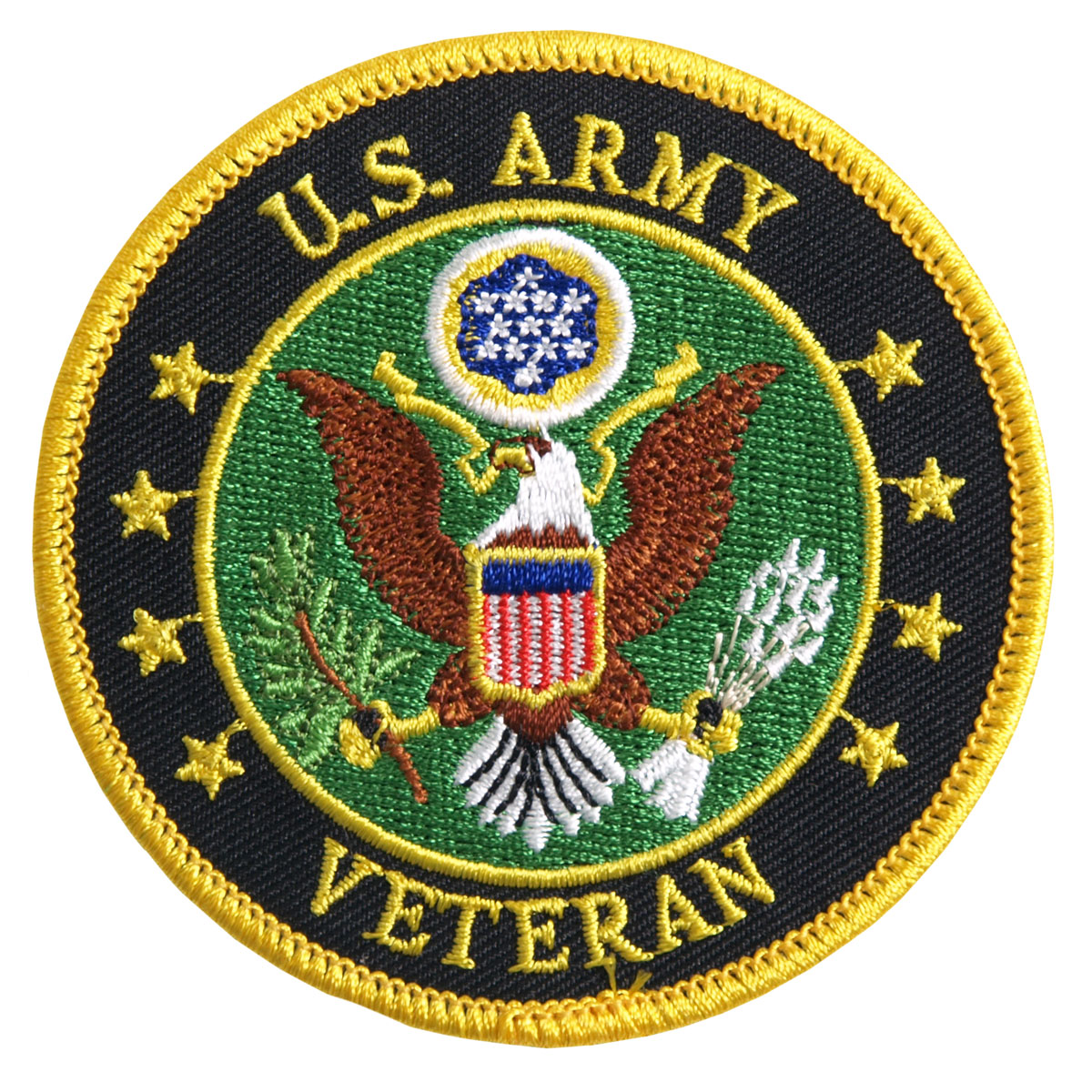 Hot Leathers Us Army Veteran Military Patches