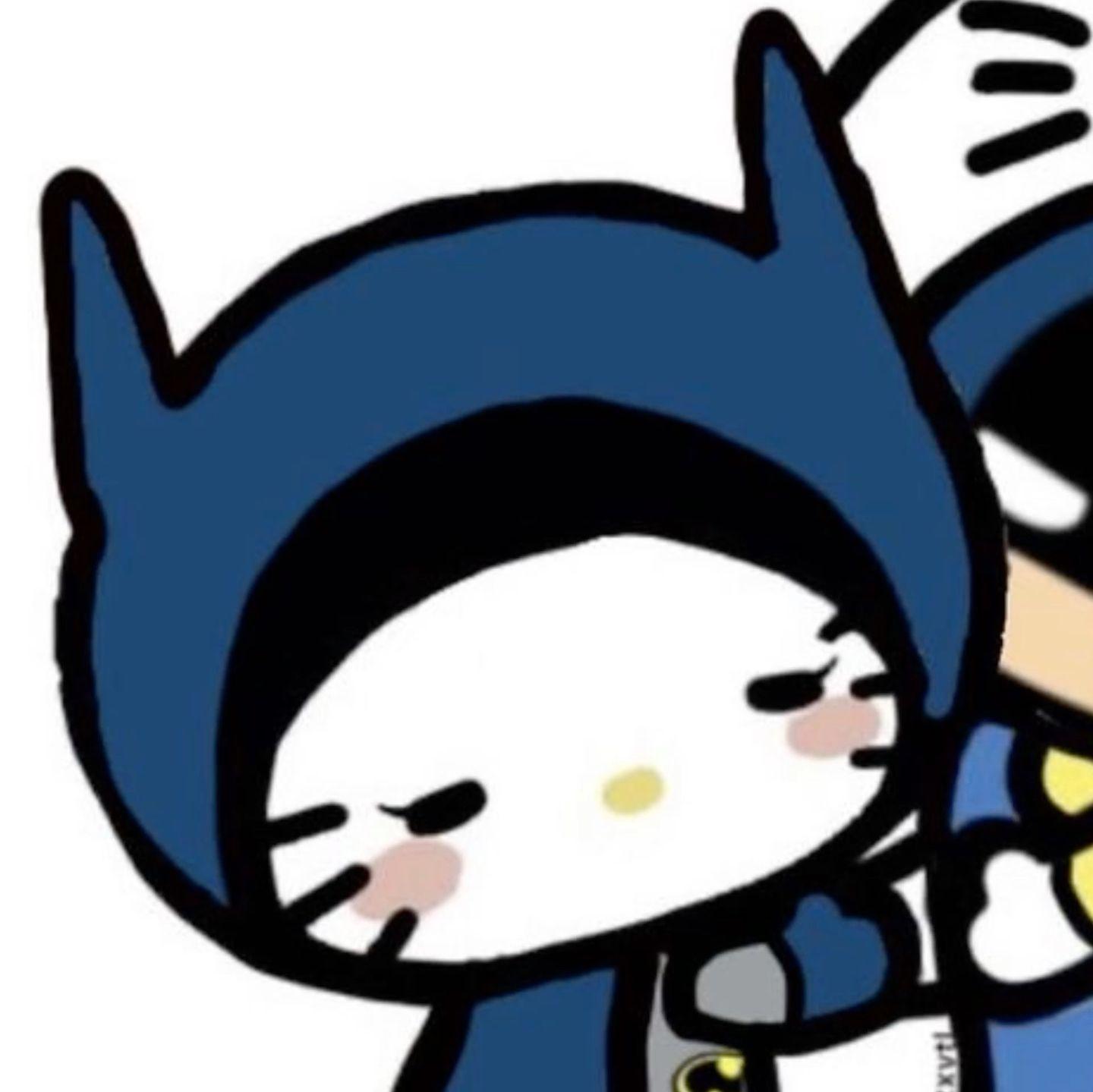 Batman Hello Kitty Pfp In Image Sanrio