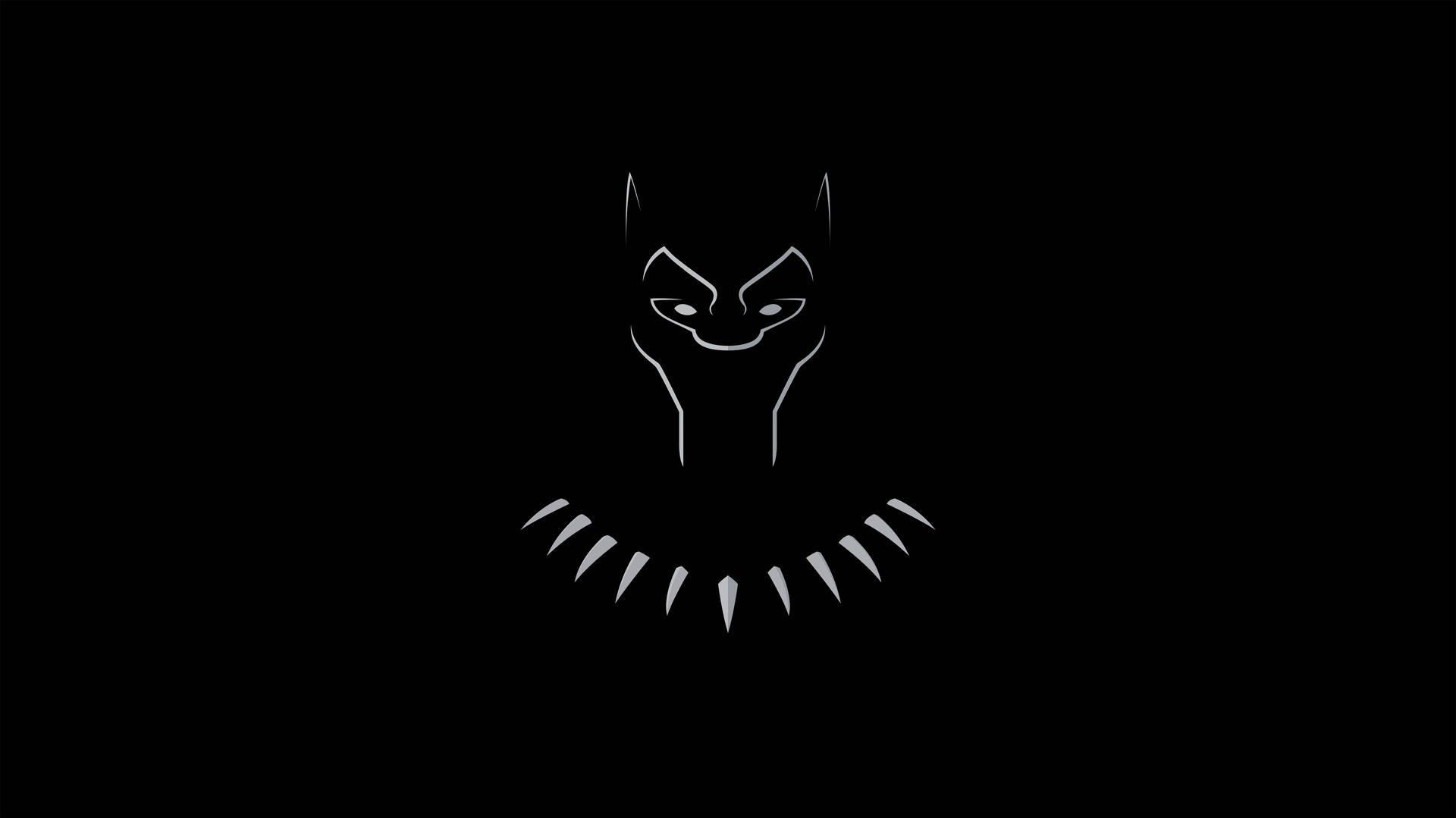 Minimal Black Panther 4k Ultra HD Dark Wallpaper