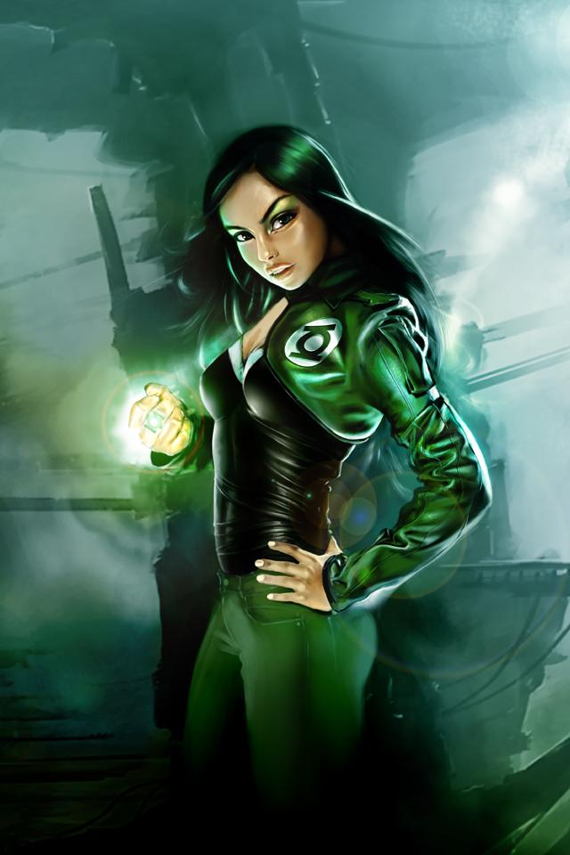 Green Lantern iPhone 4s Wallpaper