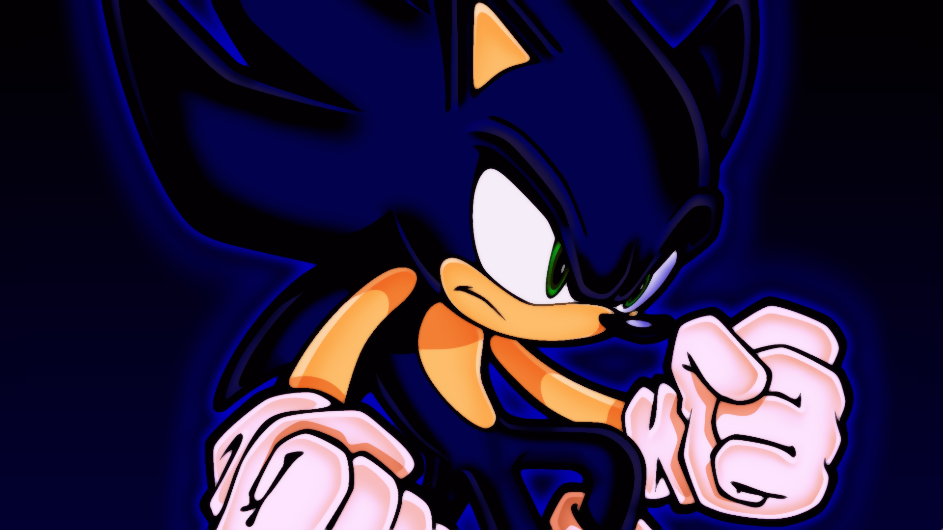 Dark Sonic Wallpaper The Hedgehog