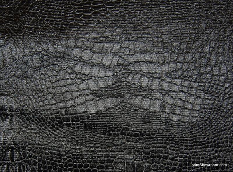 Velvet Crocodile Texture Alligator Snake Skin Heavy Weight Upholstery