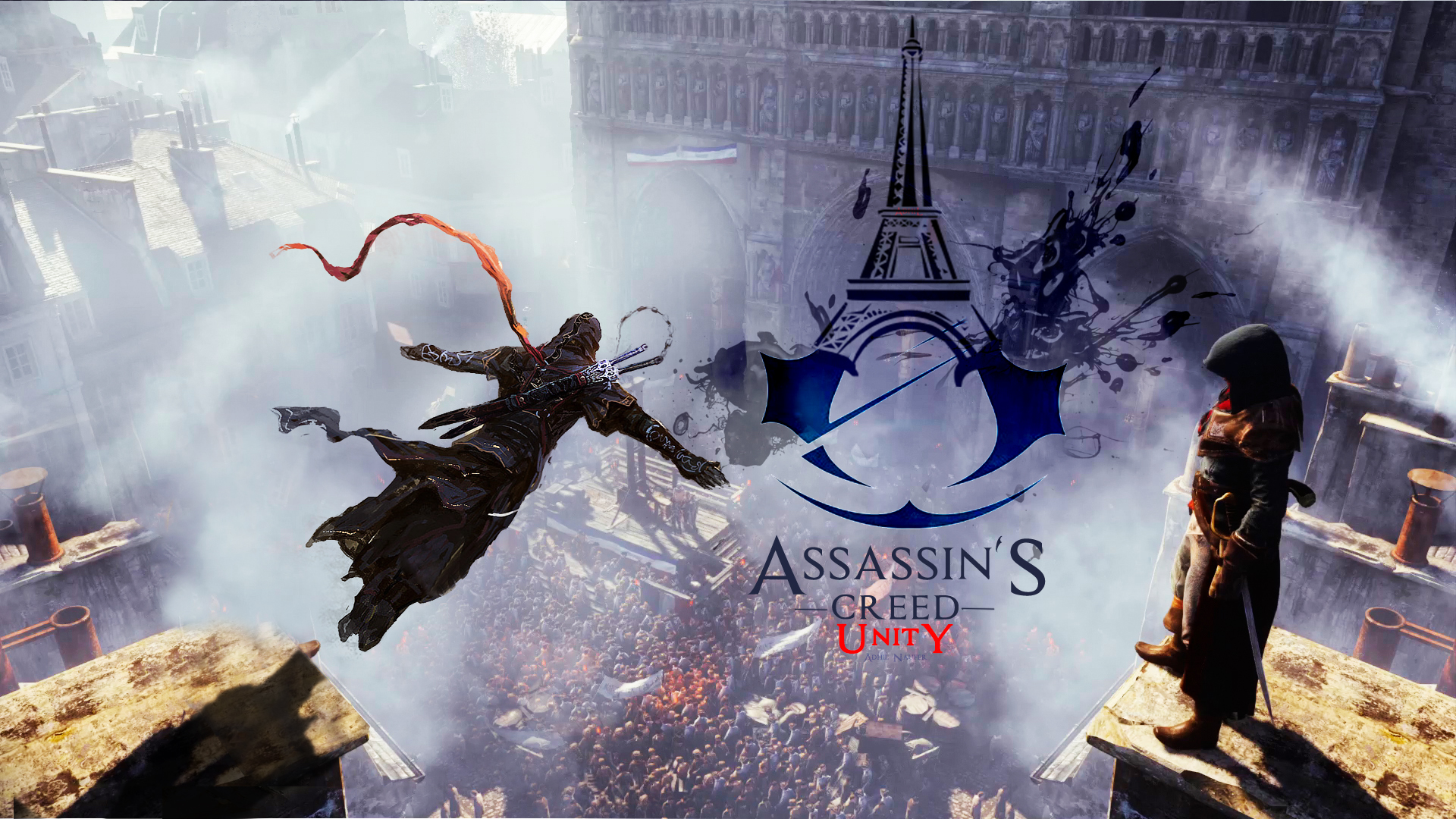 Assassins Creed Unity Jeux Video Fond Ecran Wallpaper