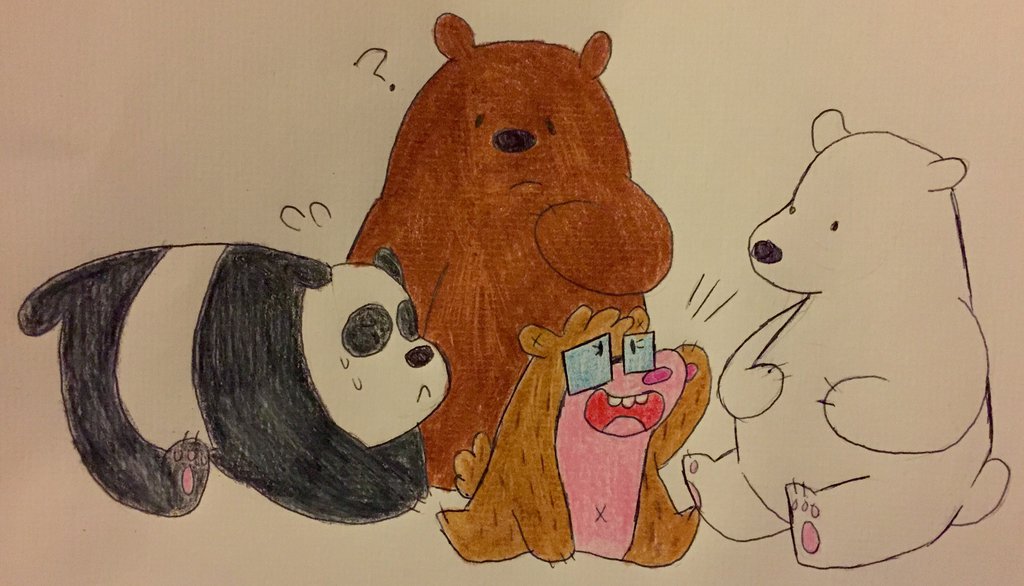 We Bare Bears New Bear By Shenanistorm
