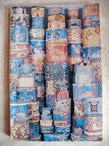 Antique Wallpaper Boxes
