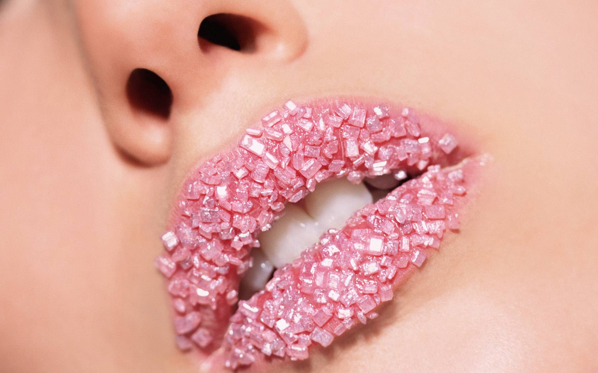 Lips Pink Lip Wallpaper