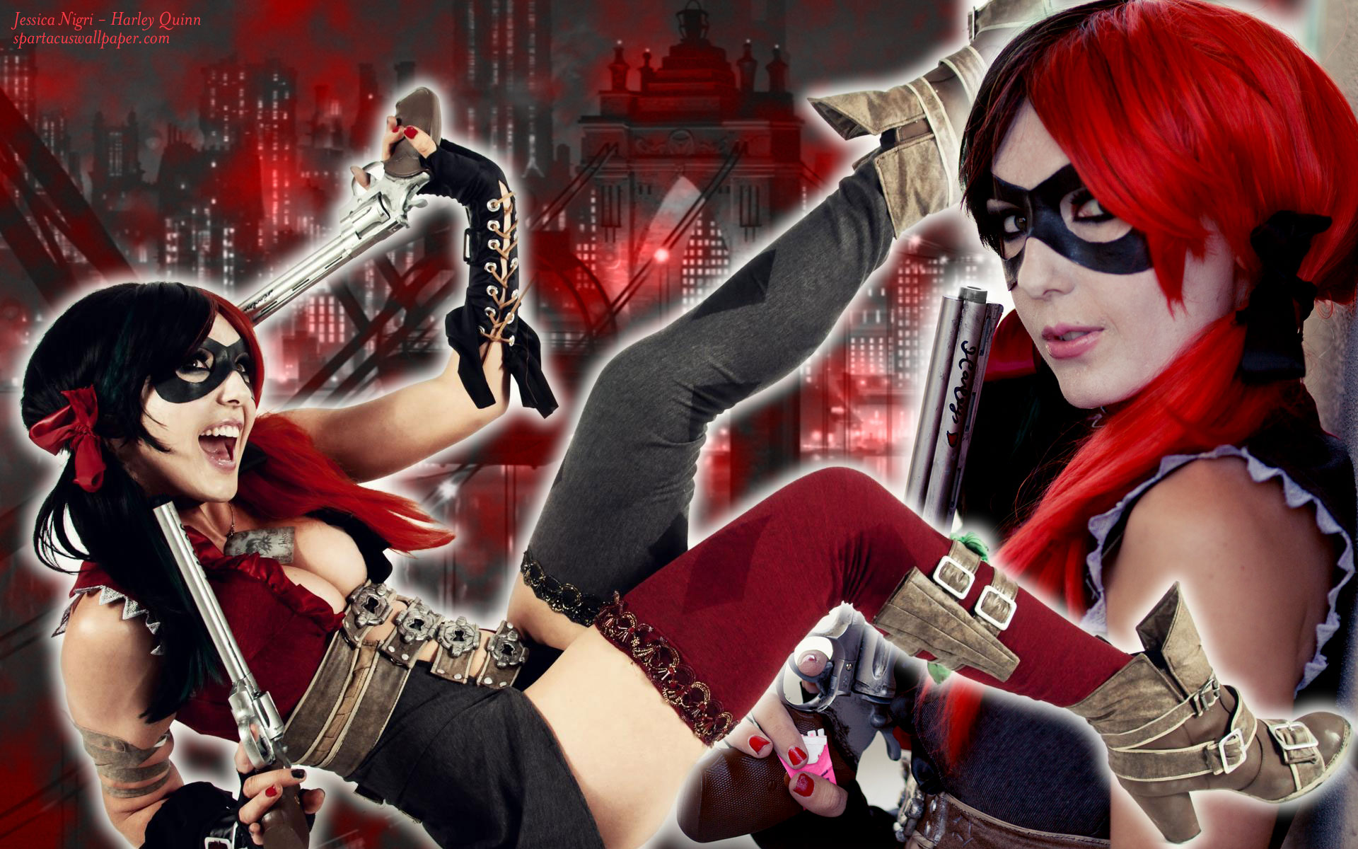 Jessica Nigri Harley Quinn Desktop Background Spartacus