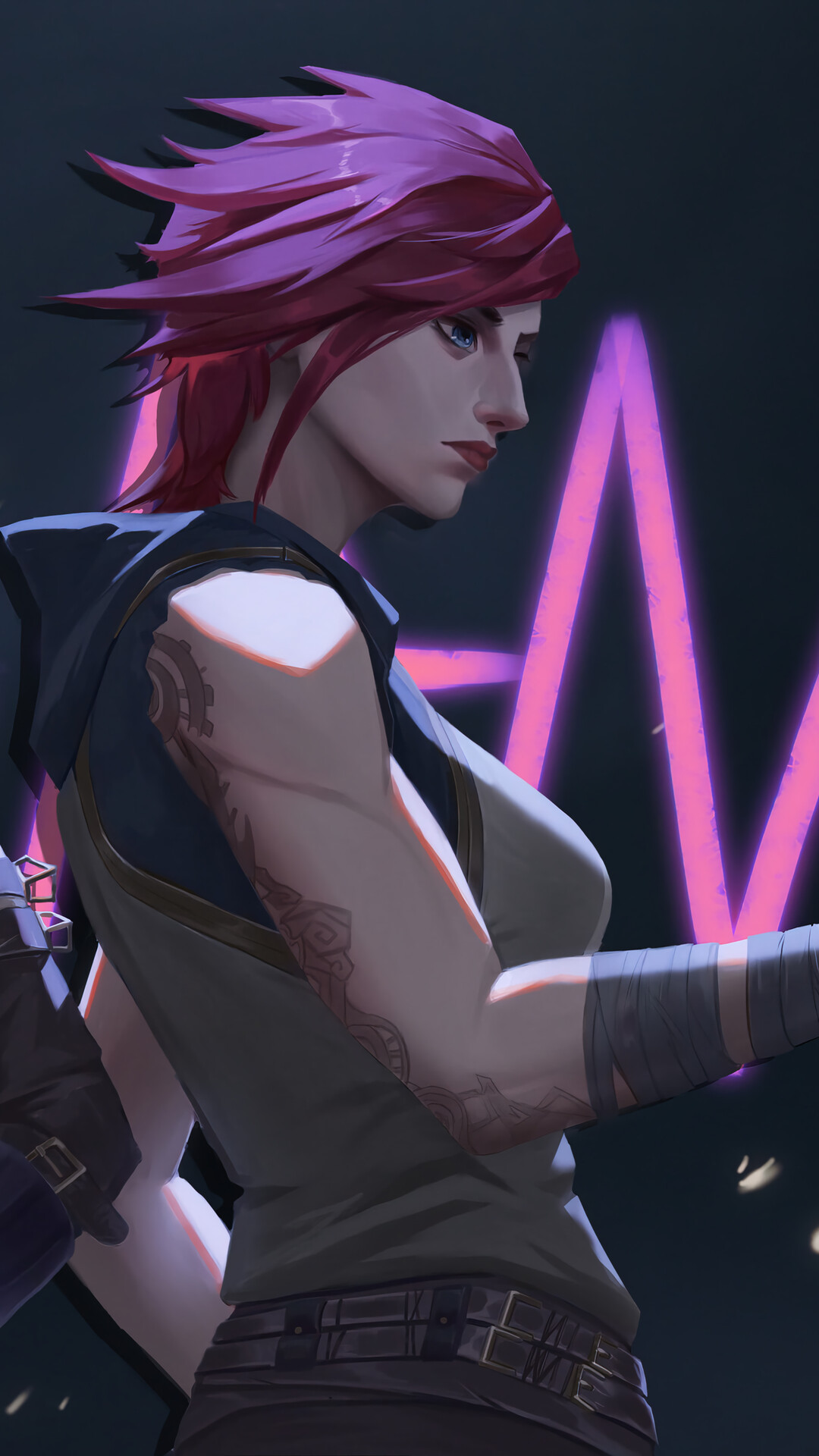 arcane a jinx 5k iPhone Wallpapers Free Download