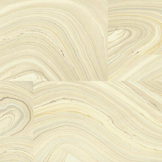 Sample Onyx Wallpaper In Yellow And Brown Design By Candice Olson For