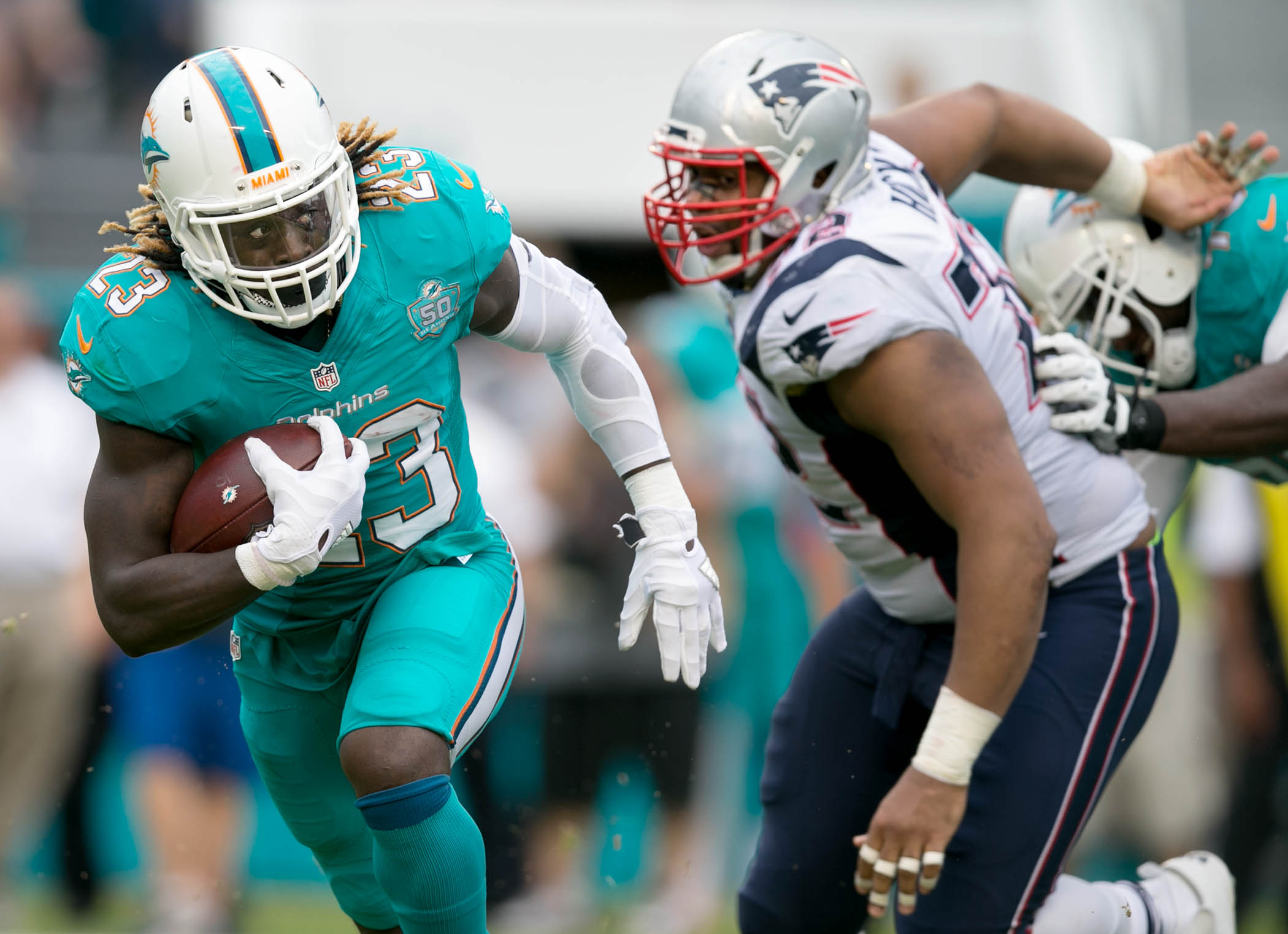Dolphins Coach Gase We Ll Find Another Running Back The Daily